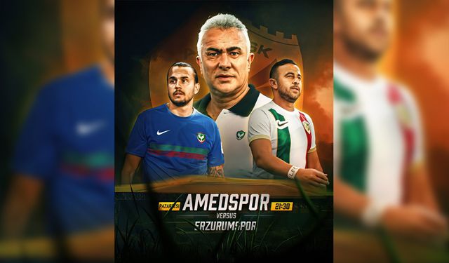 Amedspor’dan maç günü paylaşımı