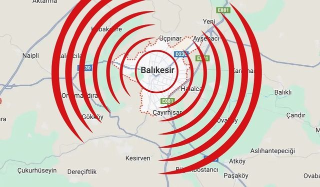 Balıkesir beşik gibi sallanıyor: Bin 235 artçı sarsıntı