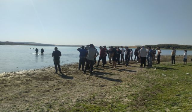 Baraj gölünde can pazarı, 1 çocuk boğuldu