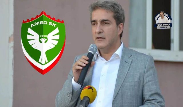 Amedspor Başkanı: Çorum’dan iyi bir sonuçla döneceğiz