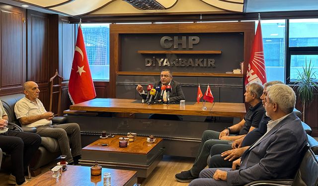 CHP’li Tanrıkulu Diyarbakır’da konuştu: AK Parti’ye göre Kürt meselesi yoktur!
