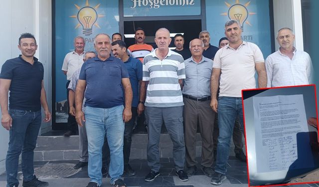 Diyarbakır’da AK Parti’ye şok dilekçe!