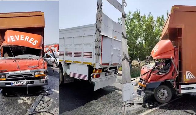 Diyarbakır'da feci kaza; yaralılar var