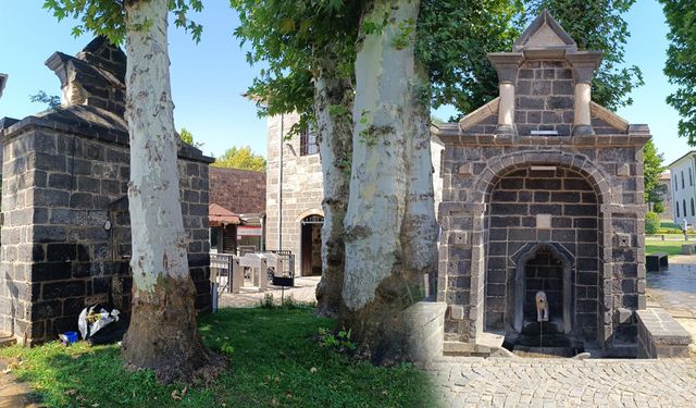 Diyarbakır'da Kanuni’ye şifa olan çeşme yıkılmak üzere