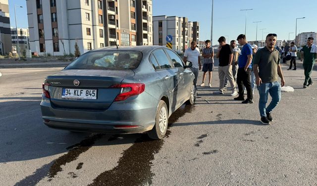 Diyarbakır’da kaza: İki araç çarpıştı