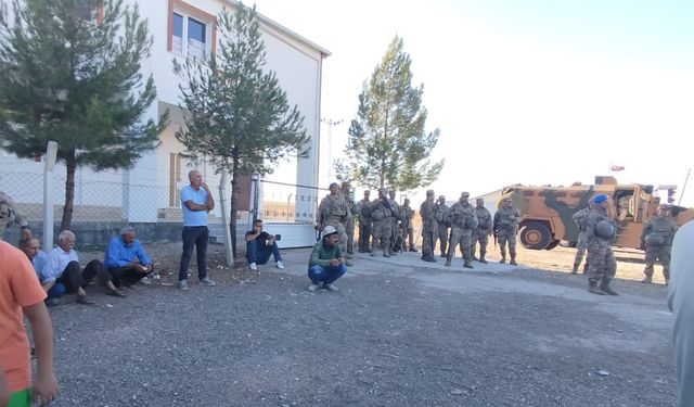 Diyarbakır’da Taziye Evi gerginliği: Jandarma devreye girdi, köylüler nöbette