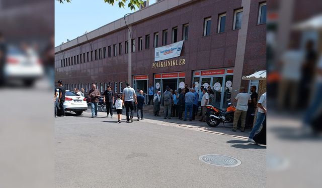 Diyarbakır'daki hastanede sistem gitti, hastalar mağdur