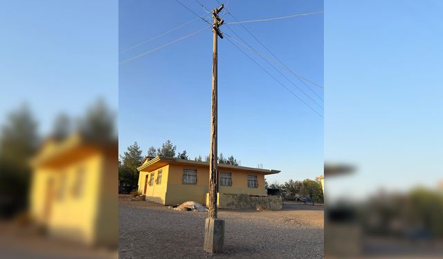 Diyarbakır’daki köy meydanında ölüm tehlikesi!