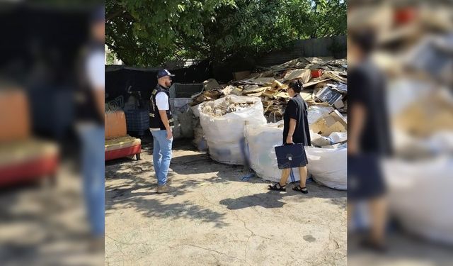 Hurdacı ve spotçulara operasyon, 8 iş yeri mühürlendi