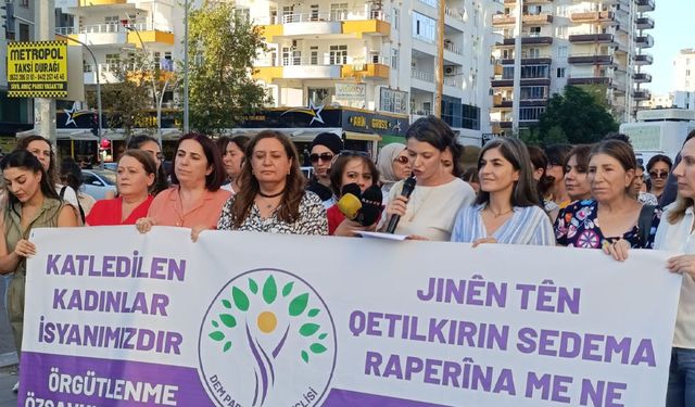 Diyarbakır'da kadın cinayetleri protesto edildi