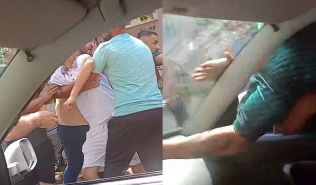 Trafikte dehşet saçtılar: Yol verme tartışması saldırıya dönüştü