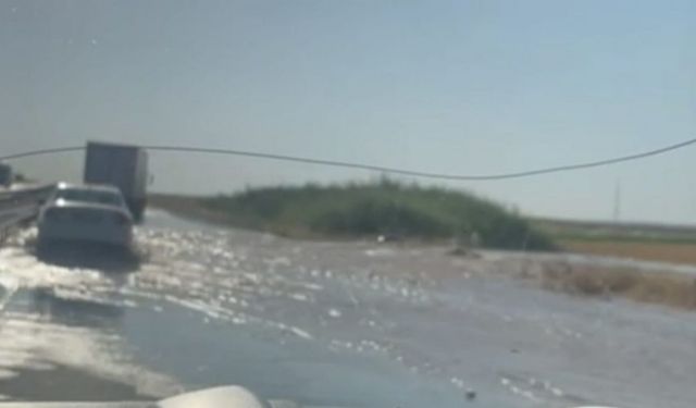 Mardin’de içme suyu şebekesi patladı: İki ilçe susuz kaldı