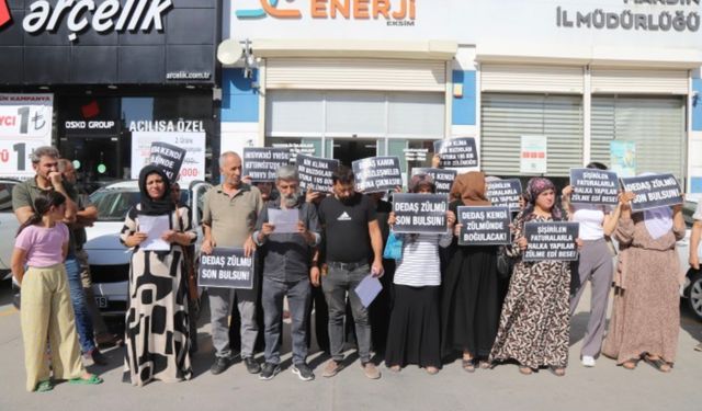 Mardin’de fatura protestosu: Zulüm son bulsun!