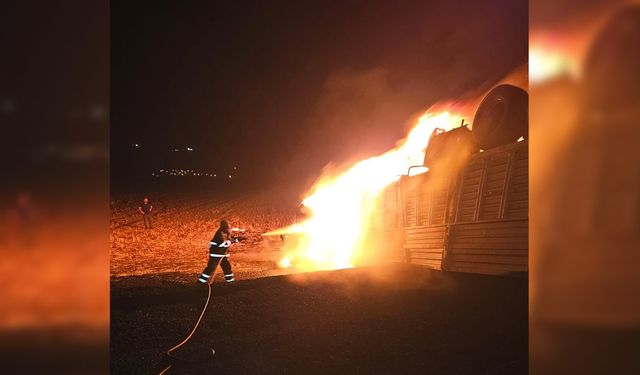 Mardin'de feci olay; Aracın içinde diri diri yandı