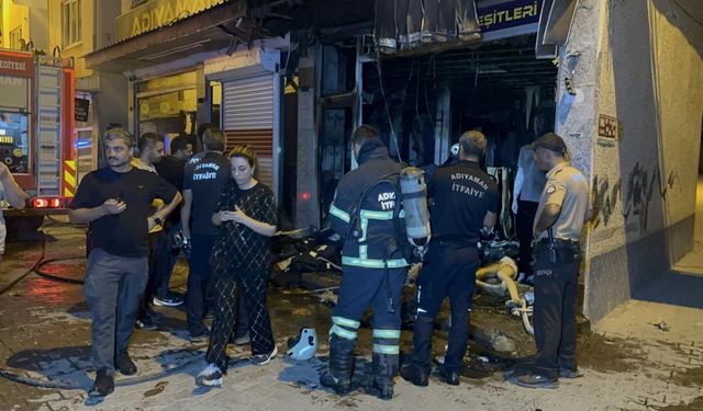 İşyerine molotofkokteyli saldırı