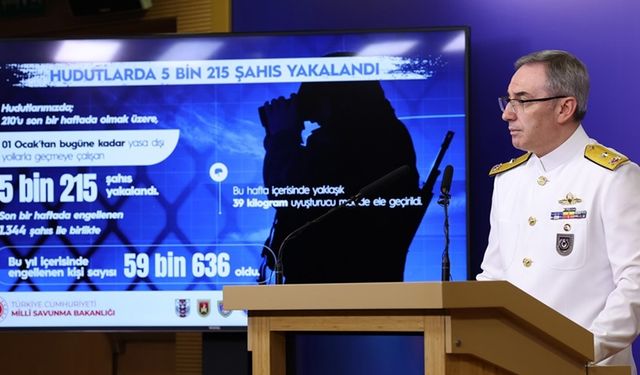 MSB: Irak'ta 5 PKK’lı teslim oldu, sınırda 239 kişi yakalandı