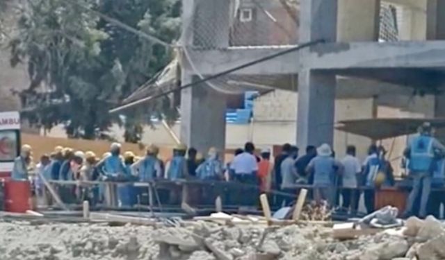 TOKİ inşaatından düşen işçi yaralandı