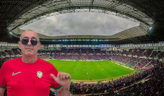 Trabzon'da sahaya Amedspor formasıyla girdi, ortalık karıştı