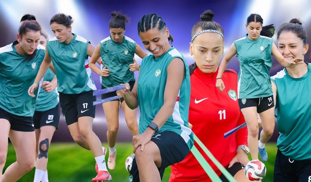 Amedsporlu kadın futbolcular, yeni sezona bileniyor