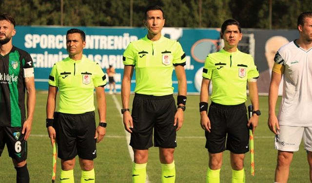 Amedspor-Pendikspor maçının hakemi belli oldu