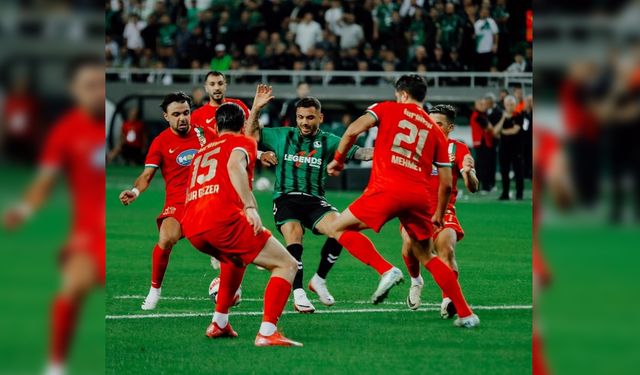 Amedspor’u serbest vuruşlar yıktı
