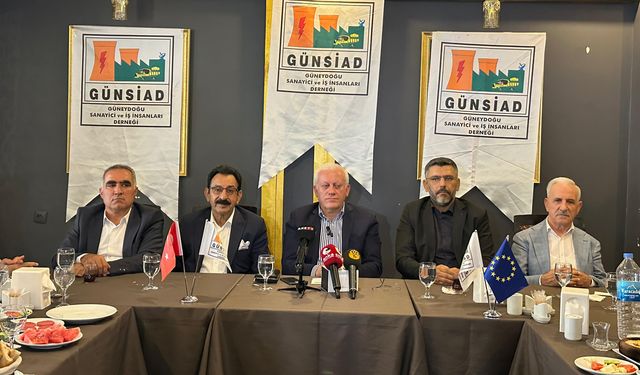 Diyarbakır’da GÜNSİAD, yeni yönetim kuruluyla çözüm sürecini masaya yatırdı