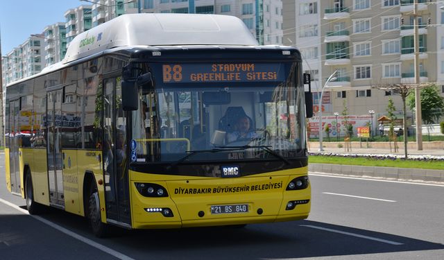 Diyarbakır’daki toplu taşımda iki güzergah değişti