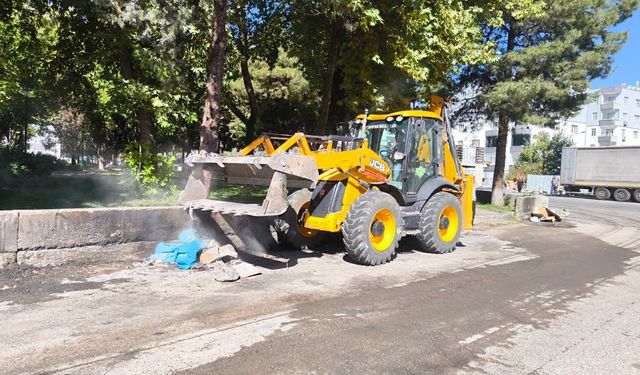 Ekspres yazdı, belediye anında harekete geçti