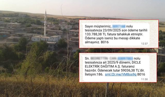 Diyarbakır'da köylülerden DEDAŞ'a “fahiş fatura” tepkisi