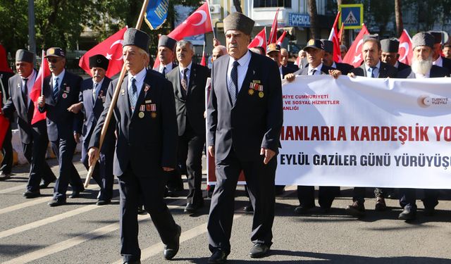 Diyarbakırlı gaziler için kortej yürüyüşü
