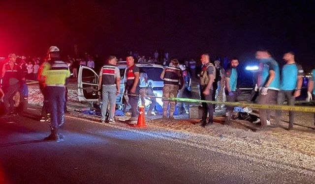 Batman'da bir araç tarandı; Anne, baba ve 2 çocuğu öldü