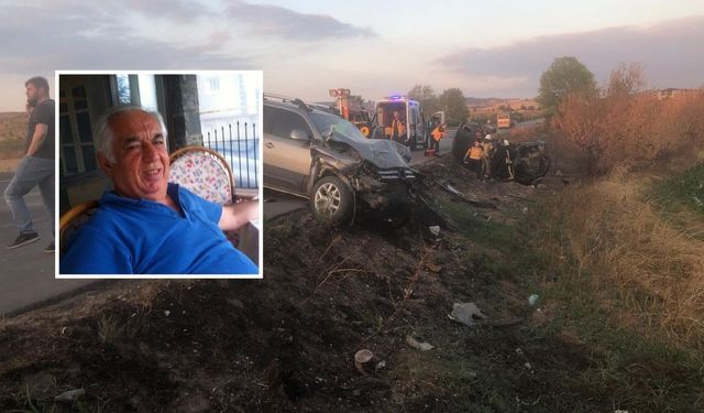 Trafik kazasında eski belediye başkanı hayatını kaybetti