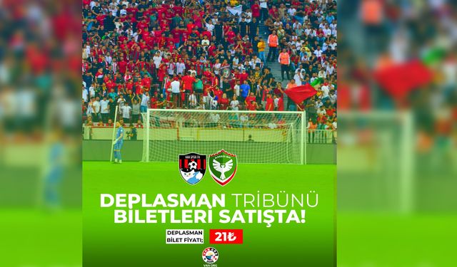 Vanspor'dan, Amedspor'a bilet jesti