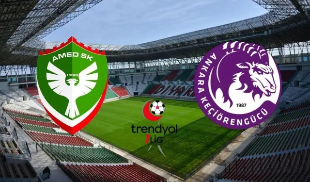 Amedspor, Keçiörengücü karşısındaki ilk 11’ini açıkladı