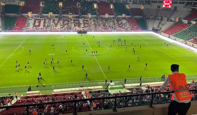 Amedspor maçında tarihi an!