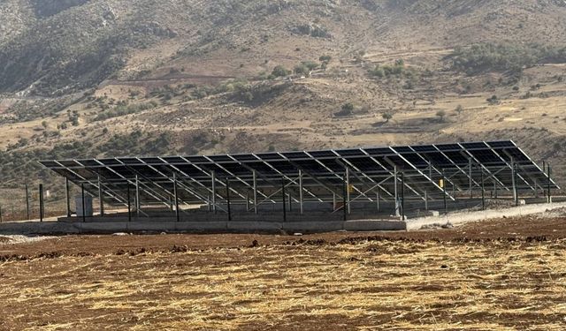 Bir köyün içme suyu ihtiyacı tamamen güneş enerjisinden karşılanacak