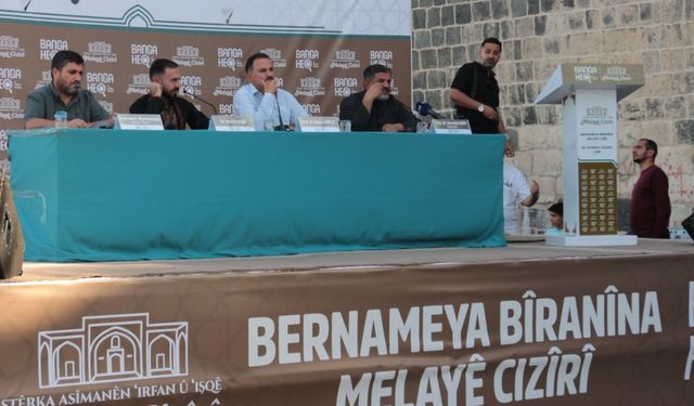 Cizre'de "Melaye Ciziri" paneli