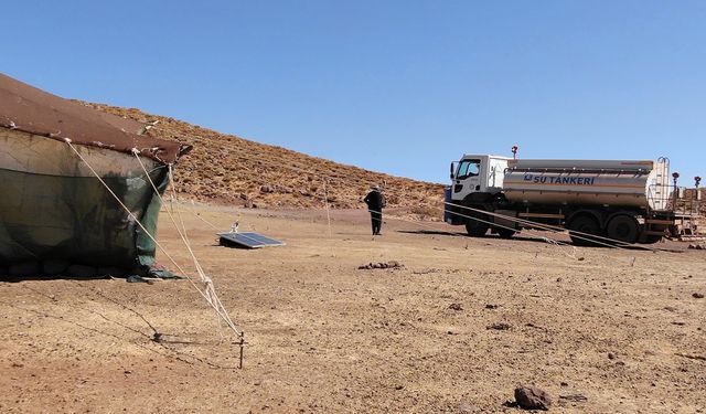 DİSKİ, kırsal mahallelere 15 tankerle kesintisiz su ulaştırıyor