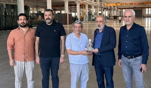 Diyarbakır OSB ve DTSO başkanlarından fabrikalara ziyaret