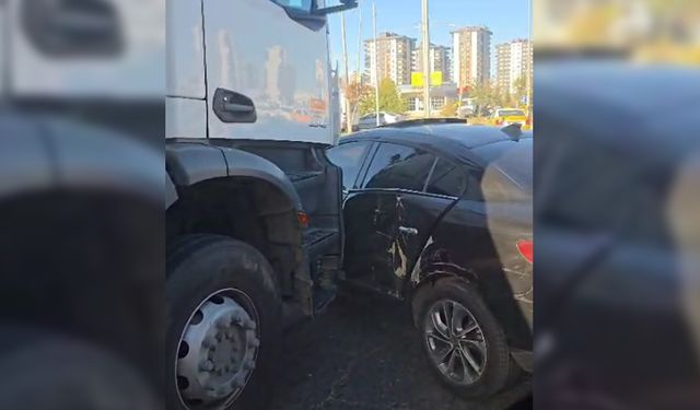 Diyarbakır’da korkutan kaza!