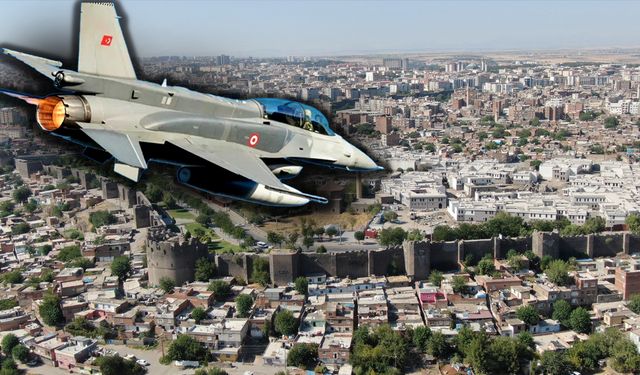 Diyarbakır’da kulakları sağır eden hava hareketliliği!