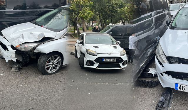 Diyarbakır'da yürekleri ağza getiren zincirleme kaza