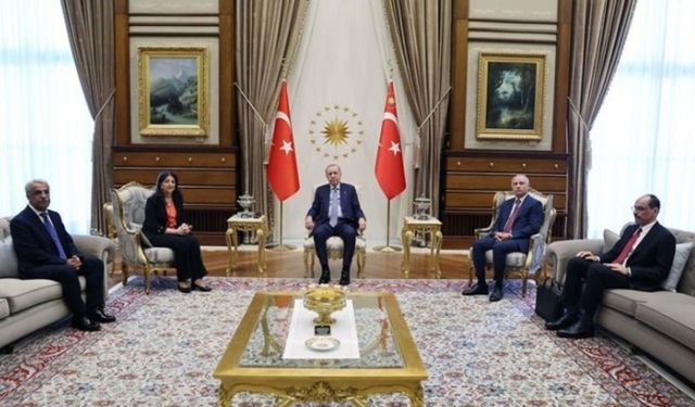 Erdoğan’ın İmralı Heyetiyle görüşmesi başladı