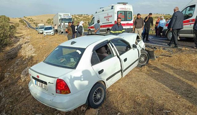 Mardin’de peş peşe kazalar: Yaralılar var