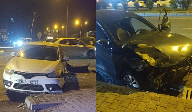 Sağanak zincirleme kazaya neden oldu: 3 yaralı