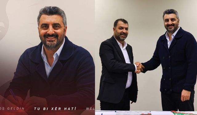 SON DAKİKA: Amedspor yeni teknik direktörü resmen duyurdu