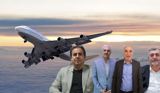 Diyarbakır'daki siyasilerden uçakta Kürtçe anons çıkışı