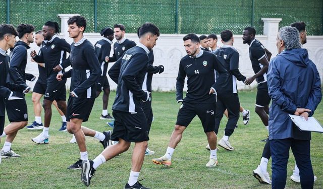 Amedspor’da Boluspor mesaisi: Diyarbakır etabı tamam