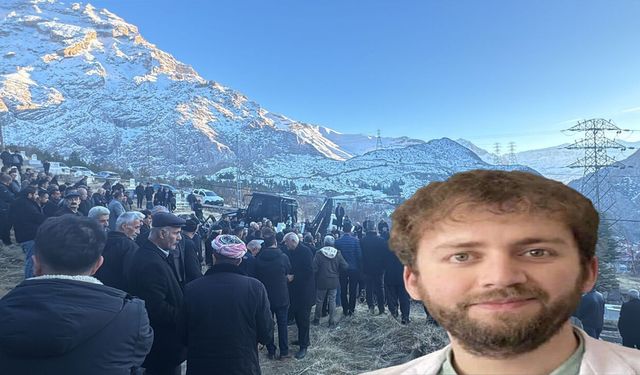 Hakkari'yi yasa boğan ölüm; genç öğretmen toprağa verildi