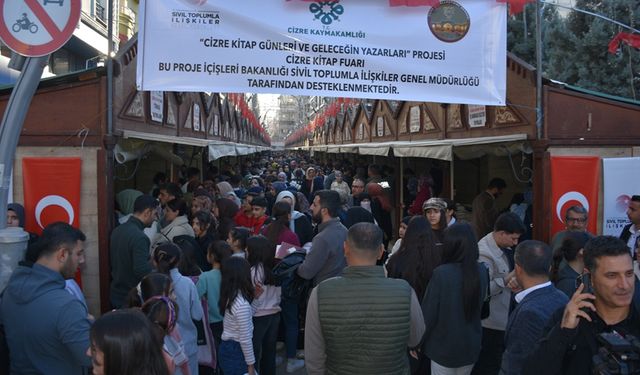 Cizre'deki kitap fuarı sona erdi